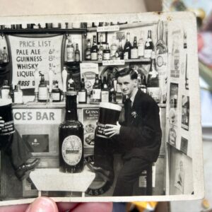 Ann Skelly Instagram - My tiny little grandad and his regular sized pint.