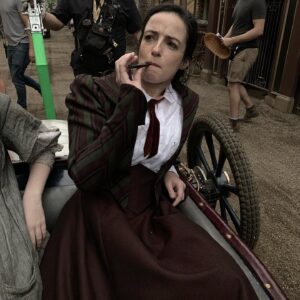Ann Skelly Instagram - Well America 🇺🇸, here you go. Episode 1 of The Nevers is streaming now and I can’t actually believe it. We’ve been 2 years at it. London will forever be tinged with Never-ness. I’m obsessed with every member of our cast and crew.. Pouring one out for the ladz tonight 🍺 @hbo @hbomax @nevershbo #TheNevers #hbo