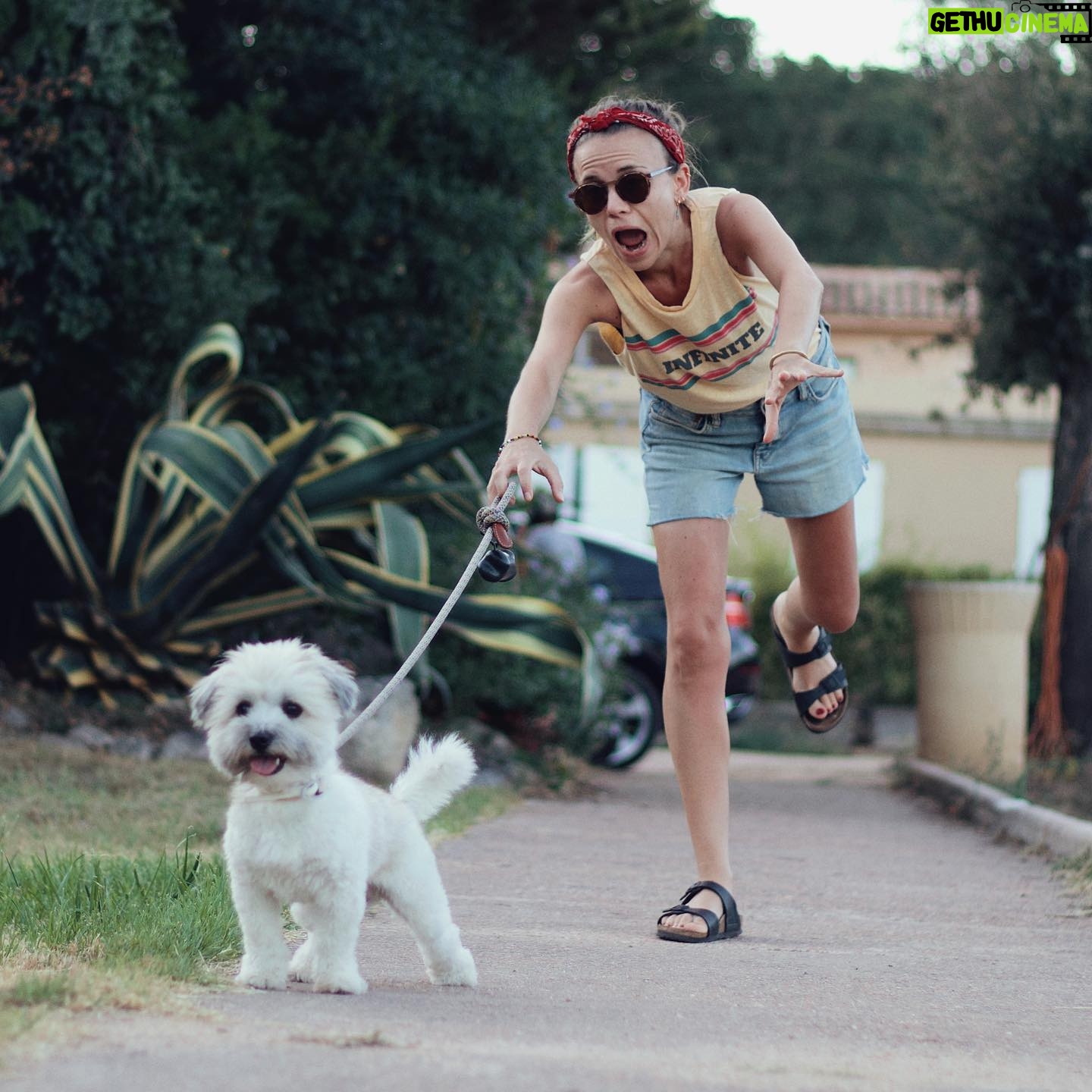 Anna Apter - 1K Likes - Quand je suis avec mon chien de combat venez pas me chercher des noises