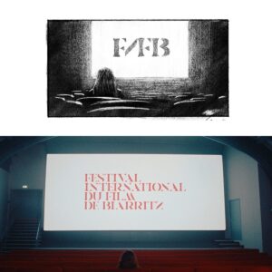 Anna Apter Instagram - De l’intérieur de nos têtes jusqu’à l’écran de ciné, en passant par quelques dessins faits depuis un canapé 🩵 

On a fabriqué ce court film à distance, entre New-York et Ouarzazate, en passant par Paris et évidemment Biarritz. C’était pas volontaire, mais c’était peut-être la meilleure manière de présenter ce nouveau festival international de cinéma, qui met la jeunesse en lumière et accueille les nouvelles manières de faire des films. Merci à toute l’équipe d’avoir rendu ces croquis réels ! 🌊

Le Festival International du Film de Biarritz c’est du 28 juin au 02 juillet 2023 

@festivalnouvellesvagues 
#FestivalNouvellesVagues
