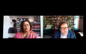 Anna Deavere Smith Instagram - In case you missed it, my conversation with Oskar Eustis of the Public Theater is now available to stream on Youtube. We talked in depth about the many changes American theater needs to make in order to become more equitable. Link in bio. Thank you to the Aspen Institute for hosting the conversation.