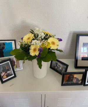 Anna Dushime Instagram - IG gönnt nicht also lade ich alles nochmal hoch: End of Frühling aka. KW 22 Fotodump featuring Bilder, die zu schade für die Story waren, Blumen und Hunde und der Beweis, dass ich schon mit 12 Jahren (?) und 10 Jahre bevor wir uns kennenlernten meine Freundschaft mit @tinalai2 manifestiert habe, indem ich mit Kreide auf unsere Hauswand gemalt habe. It works.