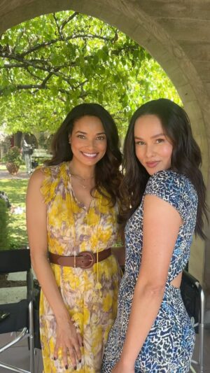 Anna Enger Ritch Instagram - Fancy “Finale”shenanigans #swat 💙💛 @rochelleaytes4real