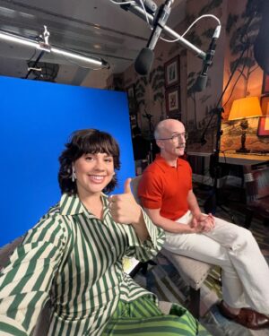 Anna Garcia Instagram - 40 hours in NY !!!! Ty mommy @applefilms and daddy @sonypictures for having me to promote our perfect child @flymetothemoon and ty to my perfect friends I was able to smush in!!! I’m still figuring out poses- a lot of peace signs and thumbs up but we are working on it, ok !
