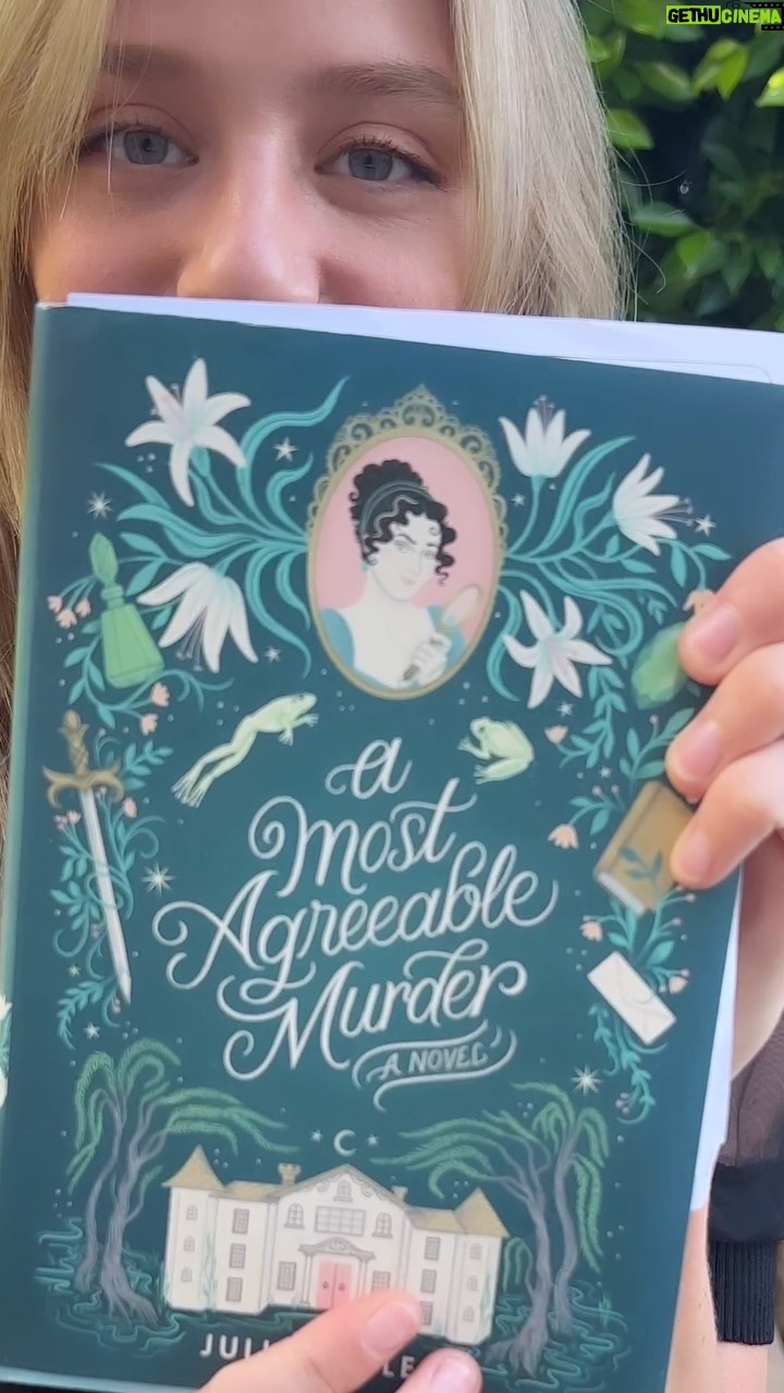 Anna Lore - 3K Likes - Congratulations to @juliamaeseales on her book, A Most Agreeable Murder, available in stores now!