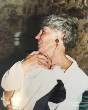Anna Maiche Instagram - A month after losing one of my grandmothers we lost the other, our dear Mamie. Her family was her everything and boy did we feel it. Whether she was knitting sweaters, baking treats, finding shells with me for hours on the beach, or letting me crawl into her bed at night when I got scared she always found ways to make me feel loved. She was the kind of grandmother that people dream of. I feel her love when I look around the room full of her five boys, their partners, and their children who all care for each other deeply and who miss her immensely. Life won’t be the same without her ❤️‍🩹