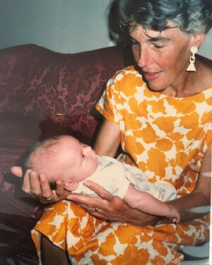 Anna Maiche Instagram - A month after losing one of my grandmothers we lost the other, our dear Mamie. Her family was her everything and boy did we feel it. Whether she was knitting sweaters, baking treats, finding shells with me for hours on the beach, or letting me crawl into her bed at night when I got scared she always found ways to make me feel loved. She was the kind of grandmother that people dream of. I feel her love when I look around the room full of her five boys, their partners, and their children who all care for each other deeply and who miss her immensely. Life won’t be the same without her ❤️‍🩹