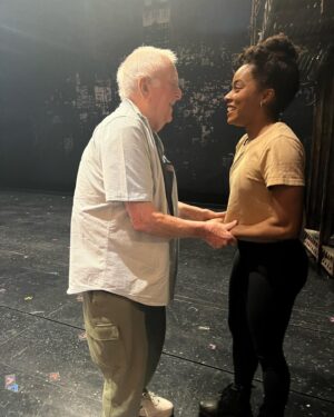Anna Uzele Instagram - Thank you for the lessons🗽

Showbiz is both fairy godmother and grim reaper. Dreams come true, then you close with a week notice, a fresh marquee goes up, and the world goes round.

Thank you to the show that invited me into the most disciplined and playful version of myself. You taught me how to be a leading lady. 

From self-tape to closing, I wouldn’t change a moment.