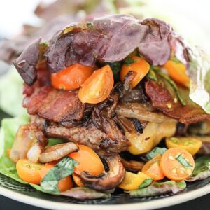 Anna Vocino Instagram - Share this with someone, who needs to eat this!
There’s a burger under all that yummy stuff, I promise. And you’ll wanna make this recipe to enjoy the remaining summer bounty.  https://annavocino.com/new-recipe-loaded-burgers/
Link in Bio

Organic Spice Mixes and Marinaras at Eat Happy Kitchen
EatHappyKitchen.com 🍅🌿🥩🌮