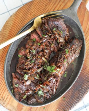 Anna Vocino Instagram - * I’d love to hear your thoughts in the comments
My new favorite steak recipe is for hanger steak, but you can make this with rib eyes, NY strips, or any cut you prefer. Hanger Steak with Braised Balsamic Shallots at my substack newsletter: https://annavocino.substack.com/p/hanger-steak-with-braised-balsamic?s=w
Link in Bio

Organic Spice Mixes and Marinaras at Eat Happy Kitchen
EatHappyKitchen.com 🍅🌿🥩🌮
