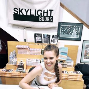 Annika Pampel Instagram - A big #thankyou to #screenplaypress #thescreenwritersdraft @christinewritesaboutyou and @evaaridjis as well as the super cool #skylightbooks for this wonderful event last night.  So many people came out to support us three writers in our staged readings and bought #books it made us truly happy. Also thank you to my lovely actors @ninarausch @christy_stjohn and @heyitsdoree for absolutely killing it and having fun:). Go buy #books and #read