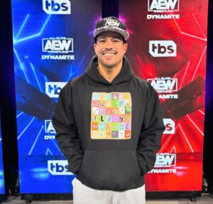 Anthony Bowens Instagram - Myself and @aew are happy to support @queerwasalwayshere and their partnership with @chooselove to help secure futures for LGBTQIA  refugees and displaced people around the world. ✂️✂️✂️
@sebastiancroft @connorwjessup