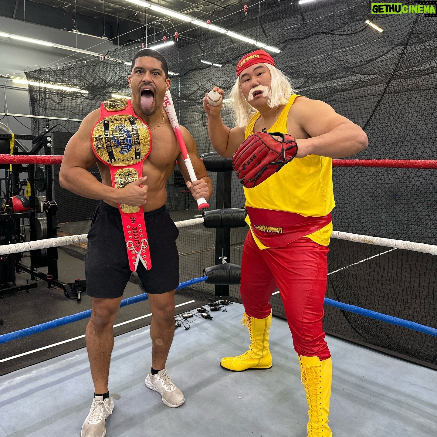 Anthony Bowens - 14.4K Likes - The collab of the century.
The Scissor King vs King of JUCO.
We rented a whole ass wrestling ring for this stay tuned.
@bowens_official
#baseball #wrestling #ScissorKing