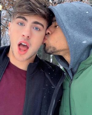 Anthony Bowens Instagram - Happy 30th birthday AND 8 year anniversary @michaelpavano ❤️❤️❤️ #love