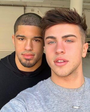 Anthony Bowens Instagram - Happy 30th birthday AND 8 year anniversary @michaelpavano ❤️❤️❤️ #love