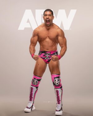 Anthony Bowens Instagram - 1, 2, or 3? ✂️👑 #AEW

📸: @speedy.photo