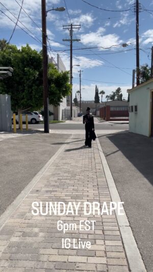 Anthony Elle Instagram - Join is for Sunday Drape! 6pm ESTon IG live
We had a time last Sunday and we are gonna do it again. 
.
.
.
.
.
#couturegown 
#modernbrides 
#instacreatives
#creativeartiststudio
#trendingfashionstyle 
#draping
#nyfw
#Barbiedreamhomechallenge 
#bridalgowndesigner 
#rocktheblock
#artsandcraft
#Fashiondesign
#sundaydrape