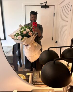 Anthony Elle Instagram - Today is my birthday. I am 43 years old. I am happy to be alive. I used to not post about my birthday and would just let the day pass by, but life’s just too short for that. 

Cheers to life.

Thank you @michelboyd for my beautiful flowers. I love them and I love you friend.
