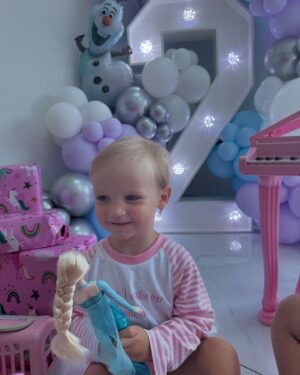 Anthony Fowler Instagram - Happy 2nd birthday to my little princess Roma ❤️ Daddy loves you more than anything in the world and he always will ❤️