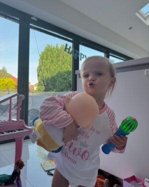 Anthony Fowler Instagram - Happy 2nd birthday to my little princess Roma ❤️ Daddy loves you more than anything in the world and he always will ❤️