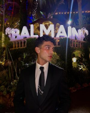 Anthony Keyvan Instagram - @balmain @cosf_foundation 🤍