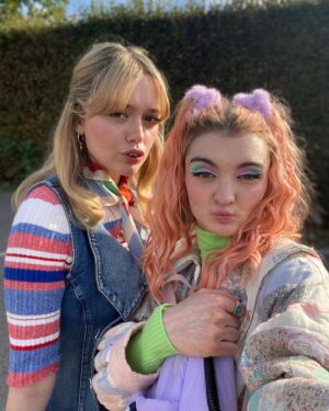 Anthony Lexa Instagram - adore you sm @aimeelouwood , glad i can now share these gorgeous pics of you💕

#sexeducationseason4 #aimeelouwood #aimeegibbs