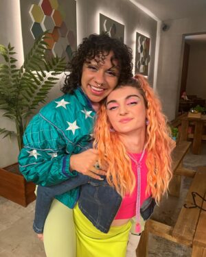 Anthony Lexa Instagram - 🏳️‍⚧️romabbi🏳️‍⚧️

you’re my other half @felixmufti 

#sexeducationseason4 #trans #abbiandroman