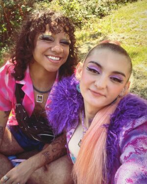 Anthony Lexa Instagram - 🏳️‍⚧️romabbi🏳️‍⚧️

you’re my other half @felixmufti 

#sexeducationseason4 #trans #abbiandroman
