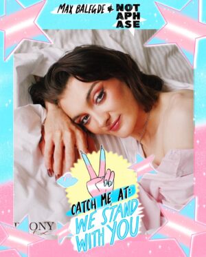 Anthony Lexa Instagram - ticket link in bio💕🏳️‍⚧️ organised by @notaphaseorg and @max_balegde 

all profits go to @notaphaseorg  helping fund new initiatives, campaigns and social projects for our community.

#trans #westandwithyou #drag