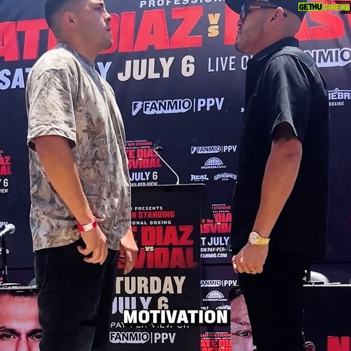 Anthony Pettis - 4.6K Likes - @chrisavila209 looking to keep his streak alive, but @showtimepettis has other plans.
#AvilaPettis thrown down on July 6 in LA.
#DiazMasvidal | Fanmio PPV | @hondacenter