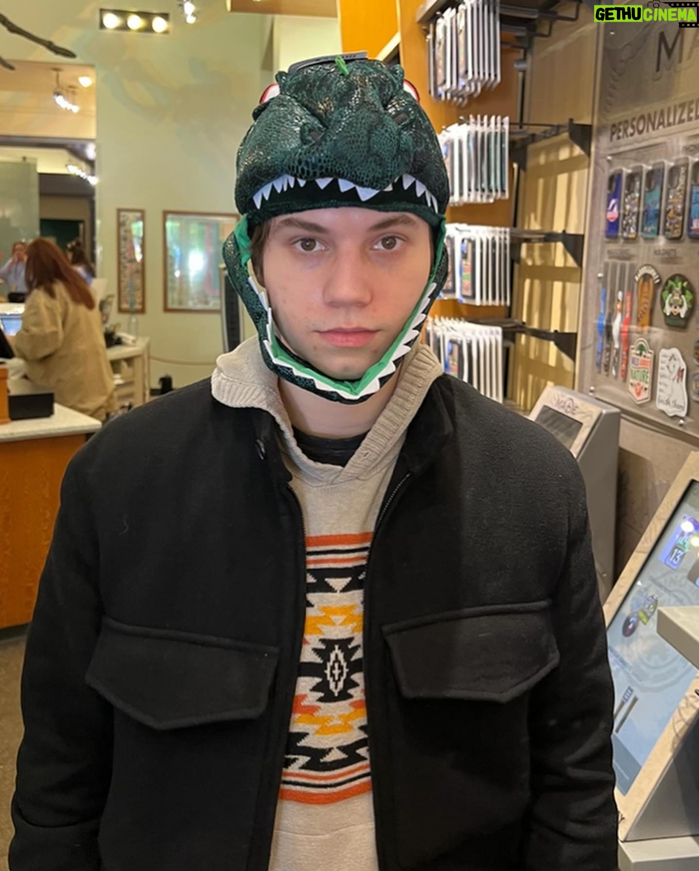 Anthony Turpel - 21.4K Likes - I posted this a while ago on my story but I’m a dinosaur so I’m posting it again. I now wear this hat whenever I need to outwardly express my inner demons.