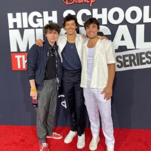 Anthony Turpel Instagram - High school musical the musical the series the premier the carpet of that show that is a musical which is also a series