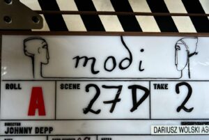 Antonia Desplat Instagram - That’s a wrap. 🎬 Bye Miss Hastings. 

Well this one was very freaking special ❤️🙏❤️

What a team. What a script. What a story. What a character. What a woman. What an honor. 

❤️🙏Johnny 🙏❤️ thank you. 🙏

#modi 
@in2_film 
@peter_kohn_ 
@sunstrokehouse 
@kevingrackle 
@jforman01 
@navidibarry