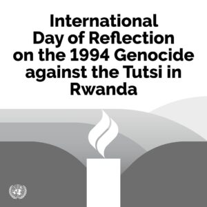 António Guterres Instagram - In 1994, one million children, women and men were killed in the genocide against the Tutsi in Rwanda.

Families turned against families, friends became foes, and a dark spirit of intentional and brutal violence engulfed a nation.

We will never forget the victims of this genocide.

Nor will we ever forget the bravery and resilience of those who survived, whose courage and willingness to forgive remain a burst of light and hope amidst this dark chapter in human history.
