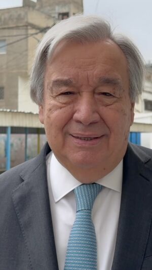 António Guterres Instagram - I am on a Ramadan solidarity mission to Jordan to meet Palestine refugees being served by @unrwa.

I visited a health centre, sat in on classes, and met with inspiring young student leaders.

Here in Jordan, but also in Syria, Lebanon and, of course, in the occupied West Bank & Gaza - UNRWA is a lifeline of hope and dignity: providing education for over half a million girls and boys, health care for around two million people, and ensuring a social safety net for nearly half a million of the poorest Palestinians.

In a darkening world, UNRWA is the one ray of light for millions of people.

We must not take that hope away.