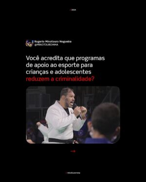 Antônio Rogério Nogueira Instagram - A Unesco comprova isso, e é exatamente por essa razão que o projeto ESPORTE PARA ALÉM DAS FRONTEIRAS foi criado! 

Junto com @minotauromma, desenvolvemos uma metodologia no Instituto Nogueira e utilizamos as artes marciais não só para ensinar lutas, mas para moldar jovens de maneira integral. 🥋💡 

Este é apenas o início de algo muito maior. Você apoia essa iniciativa? Acredita no impacto social que podemos criar juntos? Deixe seu comentário e participe dessa mudança! 🌍👊 

#EsporteTransforma #TeamNogueira #ImpactoSocial
