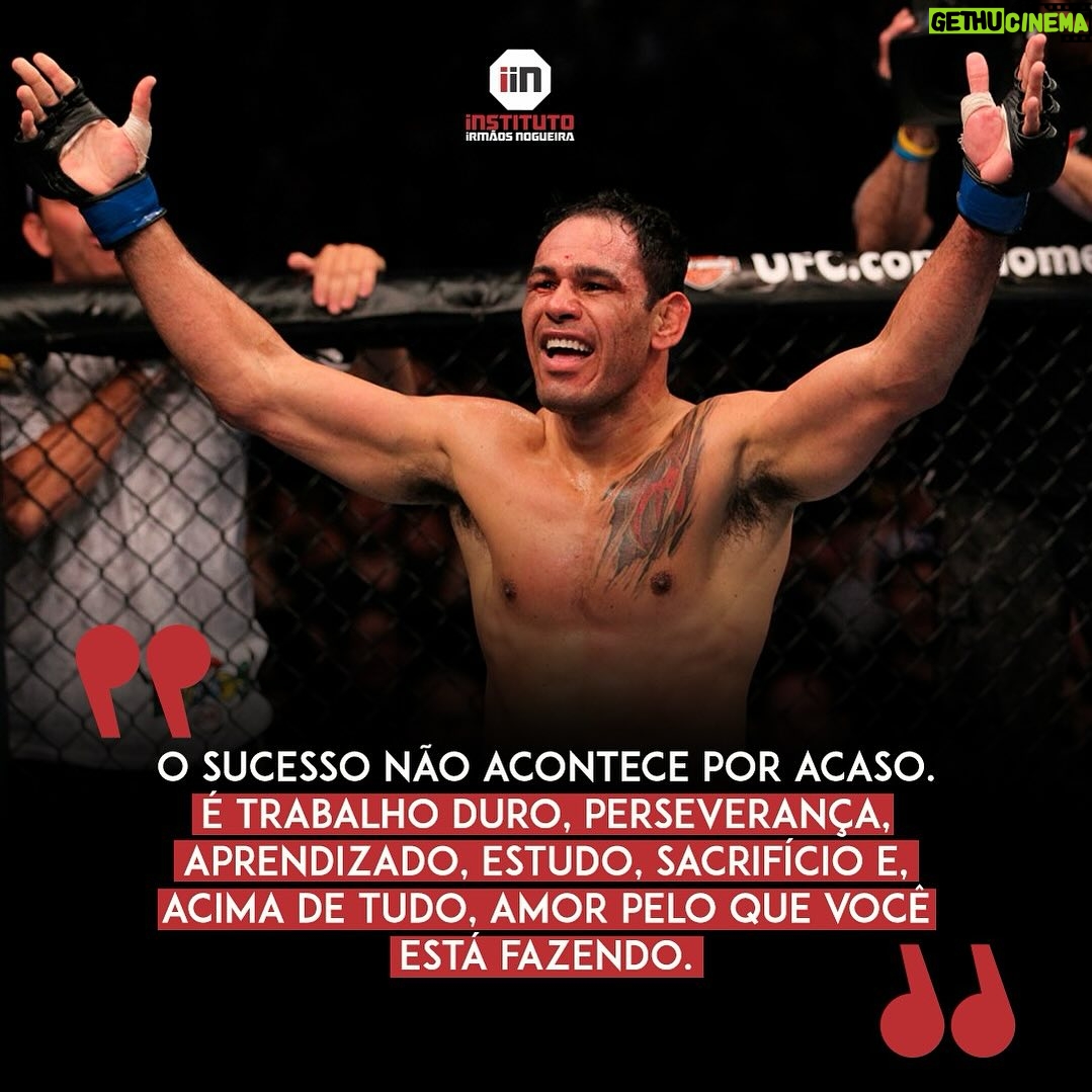Antônio Rogério Nogueira - 310 Likes - Não acredite em sorte, acredite no trabalho. Como diria os Originais do Samba, nem tudo que cai do céu é sagrado. O sucesso não surge, ele é um projeto. Na maioria das vezes, um projeto a longo prazo. Portanto, sempre acredite no seu potencial, mas tenha humildade, determinação e disciplina para que o processo te leve ao sucesso! 🥋💪
Luta: Escola da Vida. 💪❤️
📍 Rio de Janeiro e Bahia.
🖥️ Acesse o nosso site através do Link na bio!
📥 contato@institutoirmaosnogueira.com.br
#inclusaosocial #juntossomosmaisfortes #esporte #institutoirmaaosnogueira #projetosocial #criancas #ufc #porummundomelhor #minotauro #minotouro #teamnogueira #esporteparaalemdasfronteiras #artesmarciais