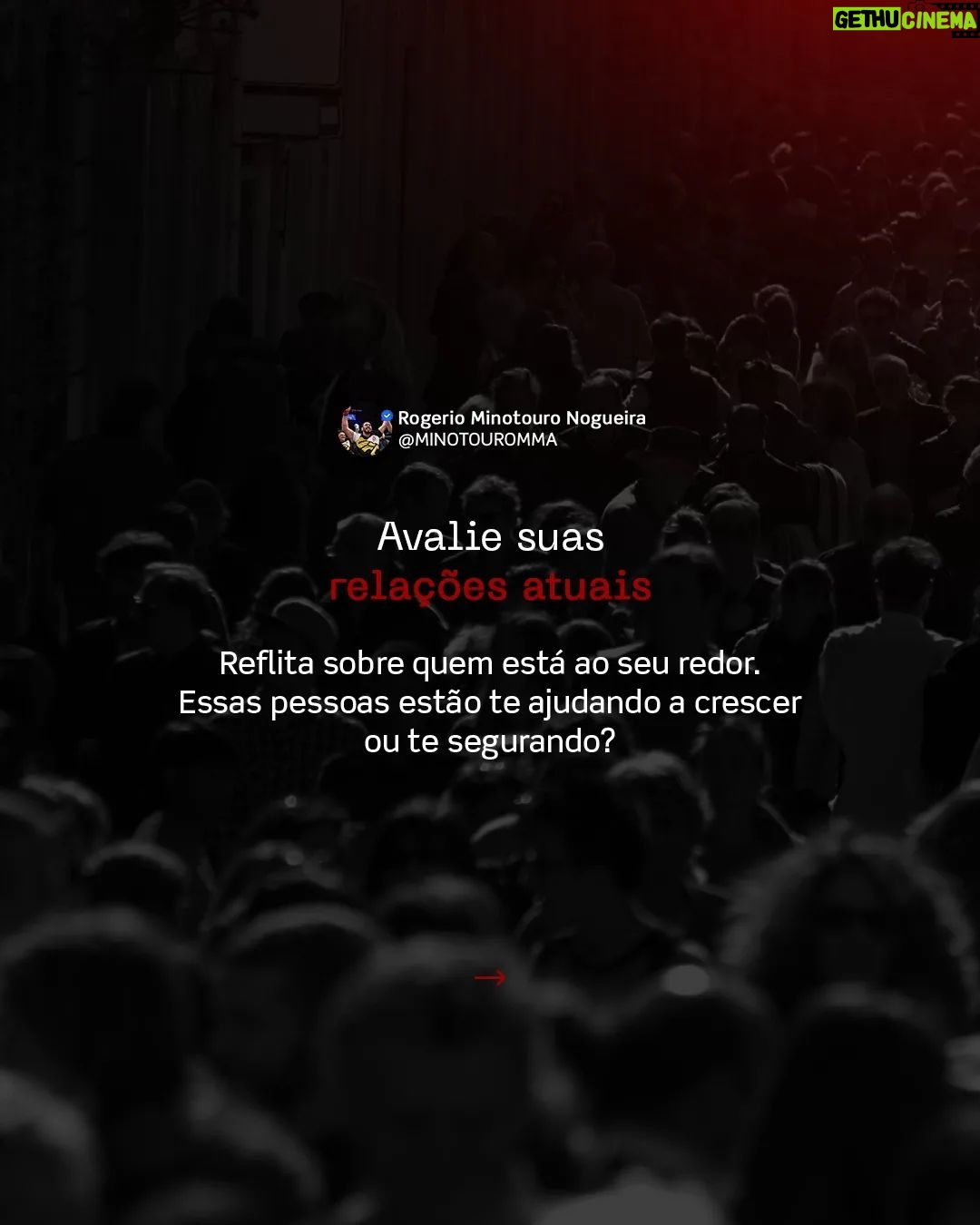 Antônio Rogério Nogueira - 166 Likes - Às vezes, é necessário reconhecer que as pessoas que te trouxeram até aqui não são as mesmas que vão te levar para o próximo nível.
Agradeça por cada apoio e aprendizado, mas também esteja aberto a novas influências e oportunidades que te desafiem e inspirem a crescer ainda mais.
🔹 Avalie suas relações.
🔹 Busque novas perspectivas.
🔹 Cerque-se de pessoas que querem te ver vencer.
🔹 Abrace a mudança e a transformação.
O próximo nível te espera. Esteja pronto para essa jornada!
#CrescimentoPessoal #Transformação #Evolução #Motivação #Sucesso #Desenvolvimento #Inspiração #Disciplina #Mudança