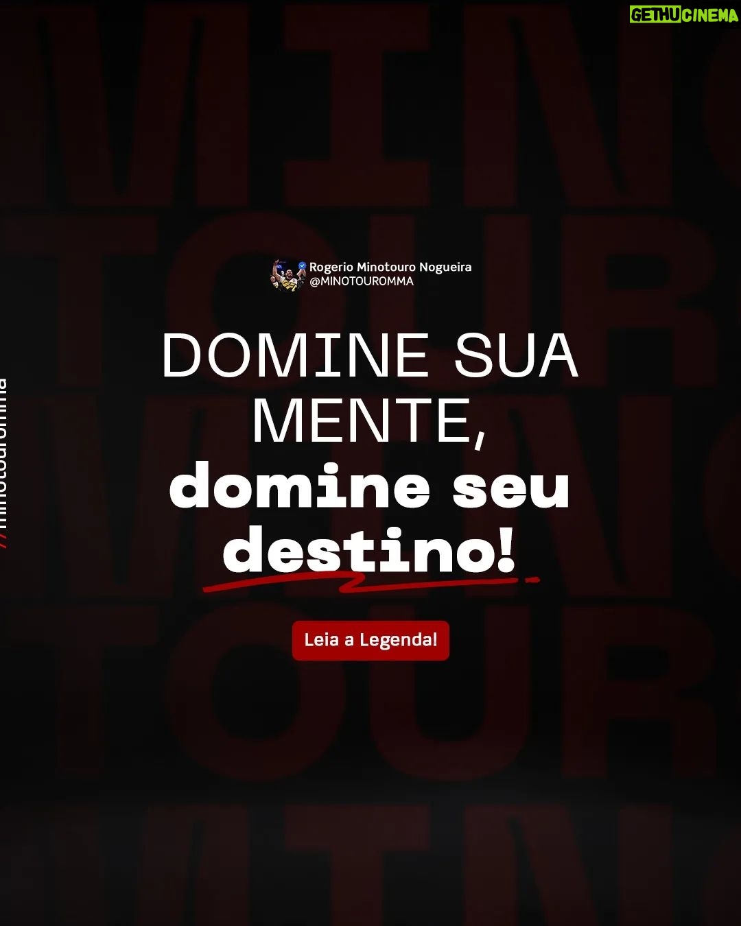 Antônio Rogério Nogueira - 260 Likes - Aquilo que você foca, prospera.
Cada pensamento positivo, cada visualização de sucesso, fortalece sua determinação e te aproxima dos seus objetivos.
Quando você domina sua mente, é capaz de ignorar o que é irrelevante e transformar seus sonhos em realidade.
Não se deixe distrair pelo que não importa.
Concentre-se na linha de chegada e avance com disciplina.
Lembre-se: sua mente é seu maior aliado.
Treine-a bem, e você conquistará o impossível.
#PoderDaMente #MentalidadeDeCampeão #Determinação #Resiliência #Minotouro #TeamNogueira #Superação #FocoNoObjetivo