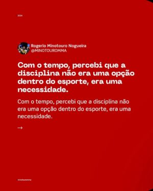 Antônio Rogério Nogueira Instagram - O esporte é uma ferramenta poderosa que transforma vidas. 

No tatame, aprendi muito sobre mim mesmo e como construir uma vida repleta de disciplina, respeito e força de vontade. 

As lições que vivi aplico em todos os aspectos da minha vida. 

O esporte ensina muito mais do que apenas melhorar o corpo, ele molda a mente e o espírito.

Como o esporte impactou você? 🥋

#transformaçãopessoal #altaperformance #disciplina #respeito #forçadevontade #mentalidadeforte #minotouro #teamnogueira