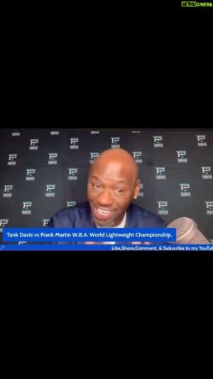Antonio Tarver Instagram - #TarversTake 🎥🎧🎤 “This Guy Don’t Miss”! 

If you missed my breakdown of the electrifying Lightweight World Championship #DavisMartin make sure you go to my YouTube channel @TarversTake 🚨 like,share,comment, and subscribe and stay tune for the “Re-Cap” of both of tonight’s featured fights… 🎩 🪄 

@gervontaa #PBC #AmazonPrime @amazonprime #PPV live from Las Vegas, NV @mgmgrand @premierboxing 

“The Most Informative Take In Boxing! 🥊 

“Knowing Is Half The Battle”! 

“Remember Where You Heard It First”. 

Like, Share, & Subscribe to my YouTube channel ​⁠@TarversTake 🚨 

Link 🔗 In Bio ✔️