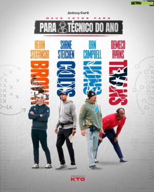 Antony Curti Instagram - Esses são meus 4 favoritos a tecnico do ano. Qual seu voto? Faltou algum?