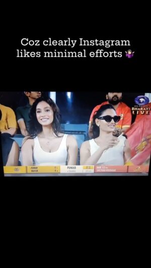 Anukreethy Vas Instagram - This trend coz clearly Instagram likes minimal efforts 😭🫣🥹😇 
.
.
Guys let’s get that 1 M 💗😂
.
.
#insta #anukreethyvas #comedy #1m #minimaleffort #organic #trendingreels @instagram