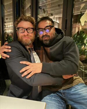Anurag Kashyap Instagram - The amazing @snappytoes .. looking cool and sexy with his longer hair as conspired to where I saw him last in #IvanSen’s limbo .. so nice to have met him