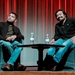 Anurag Kashyap Instagram - This day , 11 years ago at @bafta with @namanramachandran . Pic by @sinbadphgura . Thank you Naman for the memory .!