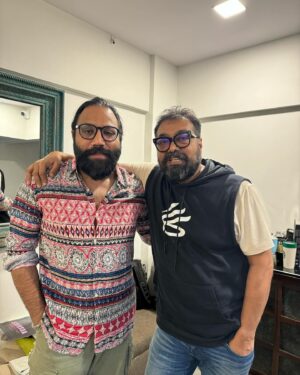 Anurag Kashyap Instagram - Had a great evening with @sandeepreddy.vanga . The most misunderstood, judged and reviled Filmaker at the moment . To me he is the most honest , vulnerable and a lovely person. I wanted to meet the man and I had questions and he answered every thing I asked of him about his film that I actually saw twice . Thank you for being patient and being yourself m. This is a person you can actually confront and talk to . Pls talk to him about the problems you have with the film . 40’days since i first saw ANIMAL and 22 days since I saw it the second time . The biggest game changer of Hindi cinema in the longest time and a film whose impact (good or bad) which can’t be denied . And the filmmaker who takes it all on his chin . Great evening spent  with him .