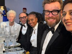 Anurag Kashyap Instagram - At the dinner at @marrakechfilmfestival @zaramirebrahimi @snappytoes @swinton.tilda #tareksalehi @naomi.kawase #DeeReees @holtmccallany #Desiree