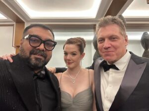 Anurag Kashyap Instagram - At the dinner at @marrakechfilmfestival @zaramirebrahimi @snappytoes @swinton.tilda #tareksalehi @naomi.kawase #DeeReees @holtmccallany #Desiree