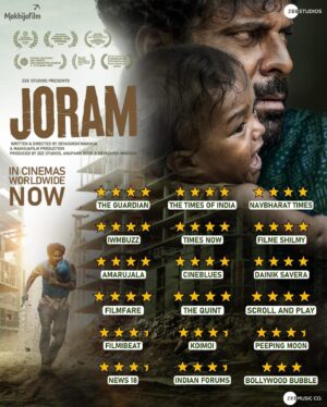 Anurag Kashyap Instagram - One of the finest films of the year by @nakedindianfakir . It’s a powerful thriller , a chase , a searing socio-political commentary, it’s about how our past never leaves us alone, it’s about how the very desire for revenge consumes us all and yet it ends on a note which could be both , a new beginning or return to arms. The @bajpayee.manoj performance that I love to watch. Silent, vulnerable and strong. Saw it at the festival in Sydney and kudos to @zeestudiosofficial for giving it a theatrical release and not sending it straight to OTT. Also really solid award winning performance  from @smitatambe and @mohdzeeshanayyub and @meghamathurhere @jacky_bhavsar @tannishtha_c . Released along with our small film KASTOORI . Do not miss JORAM or else you will again go complain about the cinema that you say is not being made. It is in theatres near you .