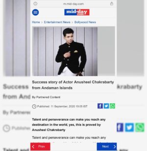 Anusheel Chakrabarty Instagram - 𝐈 𝐰𝐨𝐮𝐥𝐝 𝐥𝐢𝐤𝐞 𝐭𝐨 𝐞𝐱𝐩𝐫𝐞𝐬𝐬 𝐦𝐲 𝐡𝐞𝐚𝐫𝐭𝐟𝐞𝐥𝐭 𝐠𝐫𝐚𝐭𝐢𝐭𝐮𝐝𝐞 🙏  𝐟𝐨𝐫 𝐭𝐡𝐞 𝐞𝐱𝐜𝐞𝐥𝐥𝐞𝐧𝐭 𝐧𝐞𝐰𝐬 𝐜𝐨𝐯𝐞𝐫𝐚𝐠𝐞 @middayindia 𝐚𝐛𝐨𝐮𝐭 𝐦𝐞 & 𝐦𝐲 𝐁𝐨𝐥𝐥𝐲𝐰𝐨𝐨𝐝 🎥 𝐣𝐨𝐮𝐫𝐧𝐞𝐲,𝐭𝐡𝐢𝐬 𝐩𝐨𝐬𝐢𝐭𝐢𝐯𝐞 𝐞𝐱𝐩𝐨𝐬𝐮𝐫𝐞 𝐨𝐧 𝐲𝐨𝐮𝐫 𝐧𝐞𝐰𝐬 𝐬𝐞𝐠𝐦𝐞𝐧𝐭 𝐩𝐫𝐨𝐯𝐢𝐝𝐞𝐝 𝐭𝐡𝐞 𝐜𝐨𝐦𝐦𝐮𝐧𝐢𝐭𝐲 𝐰𝐢𝐭𝐡 𝐚 𝐧𝐢𝐜𝐞 𝐢𝐧𝐭𝐫𝐨𝐝𝐮𝐜𝐭𝐢𝐨𝐧 𝐚𝐛𝐨𝐮𝐭 𝐦𝐲𝐬𝐞𝐥𝐟.𝐈 𝐫𝐞𝐚𝐥𝐥𝐲 𝐚𝐩𝐩𝐫𝐞𝐜𝐢𝐚𝐭𝐞 𝐭𝐡𝐞 𝐩𝐫𝐨𝐟𝐞𝐬𝐬𝐢𝐨𝐧𝐚𝐥𝐢𝐬𝐦 𝐰𝐢𝐭𝐡 𝐰𝐡𝐢𝐜𝐡 𝐲𝐨𝐮𝐫 𝐧𝐞𝐰𝐬 𝐭𝐞𝐚𝐦 𝐡𝐚𝐧𝐝𝐥𝐞𝐝.𝐏𝐮𝐛𝐥𝐢𝐜 𝐫𝐞𝐬𝐩𝐨𝐧𝐬𝐞 𝐡𝐚𝐬 𝐝𝐫𝐚𝐦𝐚𝐭𝐢𝐜𝐚𝐥𝐥𝐲 𝐢𝐧𝐜𝐫𝐞𝐚𝐬𝐞𝐝 𝐬𝐢𝐧𝐜𝐞 𝐲𝐨𝐮𝐫 𝐧𝐞𝐰𝐬𝐜𝐚𝐬𝐭,𝐚𝐦 𝐢𝐧𝐝𝐞𝐞𝐝 𝐠𝐫𝐚𝐭𝐞𝐟𝐮𝐥 𝐟𝐨𝐫 𝐲𝐨𝐮𝐫 𝐰𝐢𝐥𝐥𝐢𝐧𝐠𝐧𝐞𝐬𝐬 𝐭𝐨 𝐩𝐮𝐛𝐥𝐢𝐬𝐡 𝐭𝐡𝐢𝐬 𝐚𝐫𝐭𝐢𝐜𝐥𝐞 .𝐏𝐥𝐞𝐚𝐬𝐞 𝐞𝐱𝐭𝐞𝐧𝐝 𝐦𝐲 𝐭𝐡𝐚𝐧𝐤𝐬 𝐭𝐨 𝐞𝐯𝐞𝐫𝐲𝐨𝐧𝐞 𝐢𝐧𝐯𝐨𝐥𝐯𝐞𝐝 & 𝐬𝐩𝐞𝐜𝐢𝐚𝐥𝐥𝐲 𝐭𝐨 @themediahindustan 🤗 
.
.
#middayindia #middaynews #middaynewspaper #middayarticle #news #newscoverage #media #mediahindustan #anusheelchakrabarty #actor #bollywood #successstory #info #instagram #instanews #instagood #instadaily #india #mumbai #andamanislands #portblair #photooftheday #follow #like #frontpage #article #journalist #editor #illustration #bhfyp